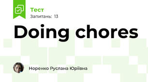 Doing chores