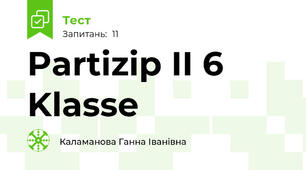 Partizip II 6 Klasse