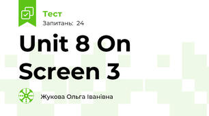 Unit 8 On Screen 3
