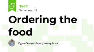 Ordering the food