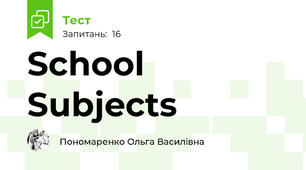 School Subjects