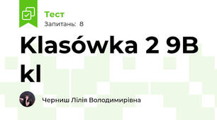 Klasówka 2 9B kl