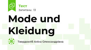 Mode und Kleidung