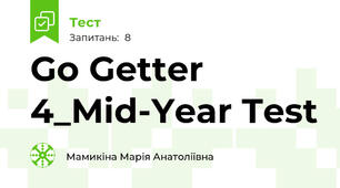 Go Getter 4_Mid-Year Test
