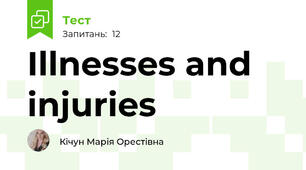 Illnesses and injuries
