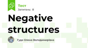 Negative structures