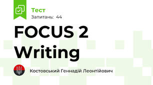 FOCUS 2 Writing