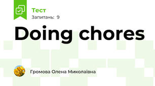 Doing chores