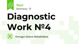 Diagnostic Work №4