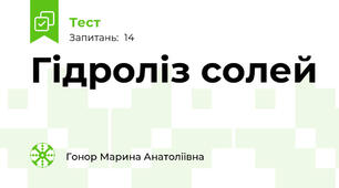 Гідроліз солей
