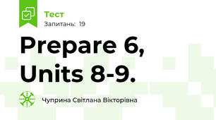 Prepare 6, Units 8-9. 