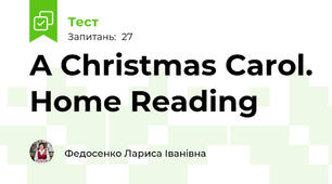 A Christmas Carol. Home Reading