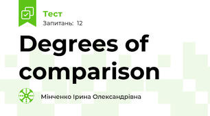 Degrees of comparison