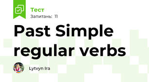 Past Simple regular verbs