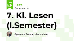 7. Kl. Lesen (I.Semester)