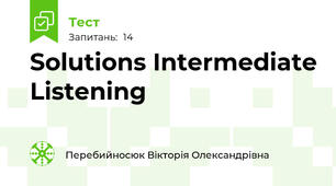 Solutions Intermediate Listening