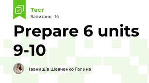 Prepare 6 units 9-10