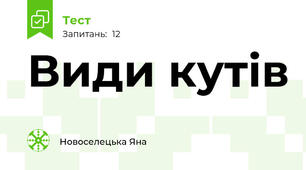 Види кутів