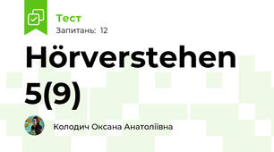 Hörverstehen 5(9)