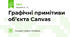 Графічні примітиви об’єкта Canvas