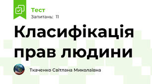 Класифікація прав людини