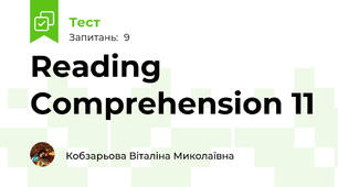 Reading Comprehension 11