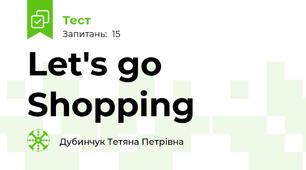 Let's go Shopping 