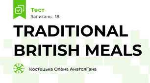 TRADITIONAL BRITISH MEALS