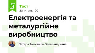 Електроенергія та металургійне виробництво