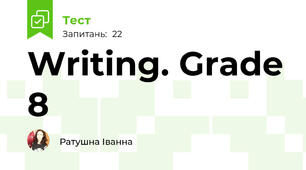 Writing. Grade 8