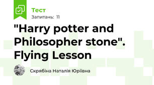 "Harry potter and Philosopher stone".  Flying Lesson