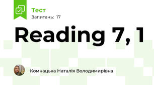 Reading 7, 1