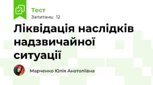 Ліквідація наслідків надзвичайної ситуації