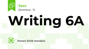 Writing 6A