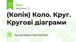 (Копія) Коло. Круг. Кругові діаграми