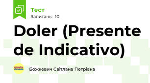 Doler (Presente de Indicativo)