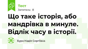 Що таке історія, або мандрівка в минуле. Відлік часу в історії.