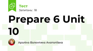 Prepare 6 Unit 10