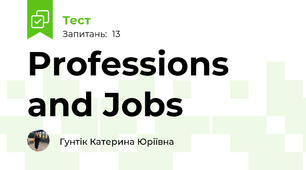 Professions and Jobs