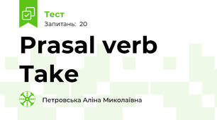 Prasal verb Take