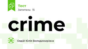 crime