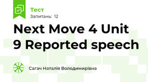 Next Move 4 Unit 9 Reported speech
