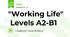 "Working Life" Levels А2-В1