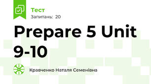 Prepare 5 Unit 9-10