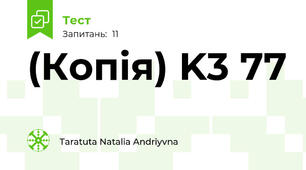 (Копія) K3 77
