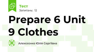 Prepare 6 Unit 9 Clothes