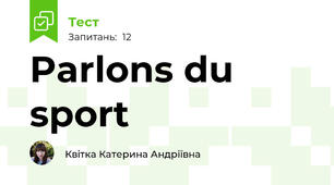 Parlons du sport