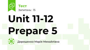  Unit 11-12 Prepare 5