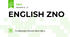 ENGLISH ZNO