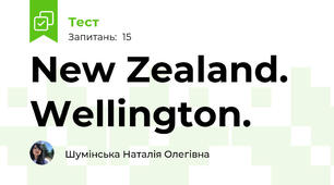New Zealand. Wellington.